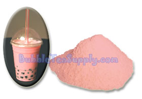 Strawberry Boba Tea Powder