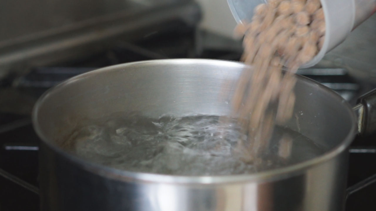 Pour in the Tapioca