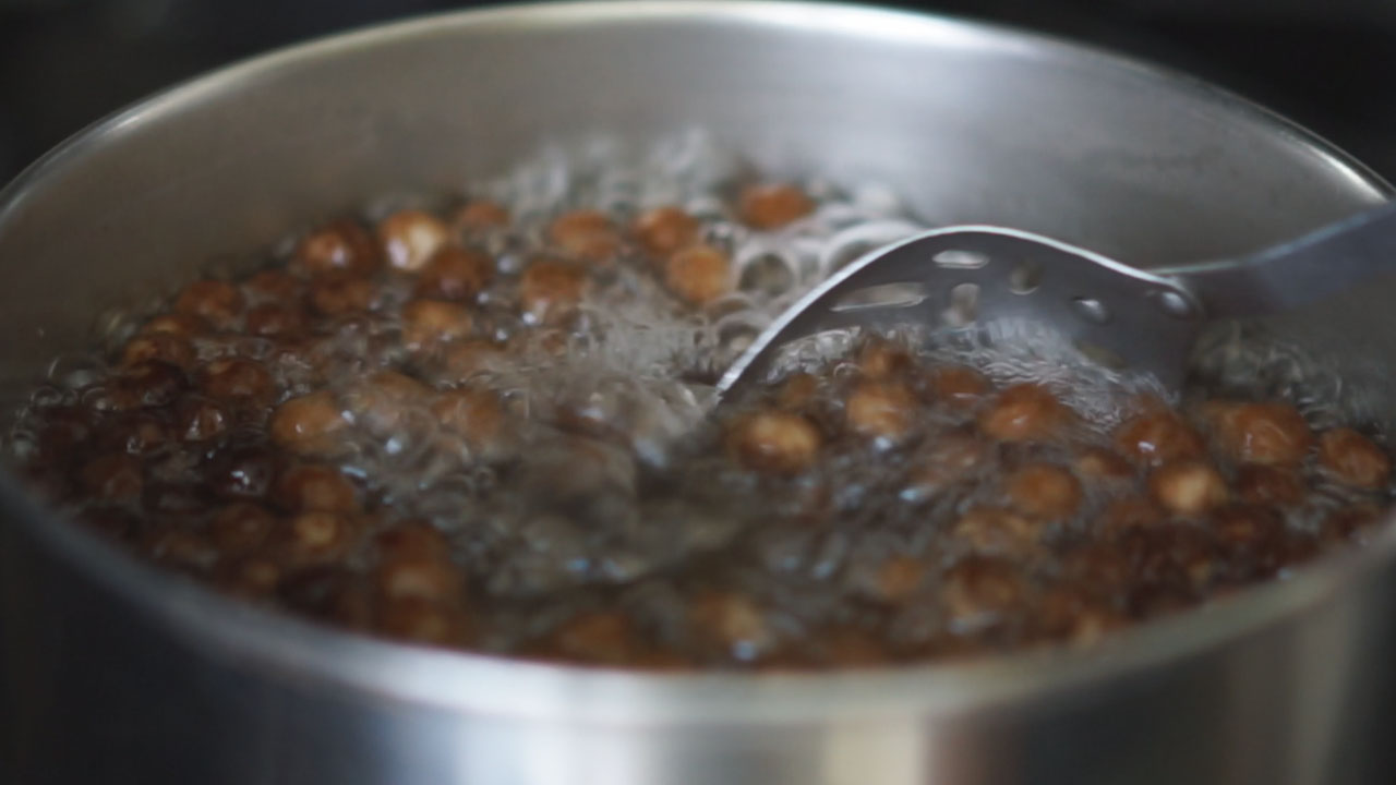 Stir the tapioca