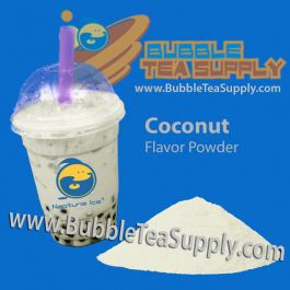 Vanilla Bubble Tea with Coconut Milk