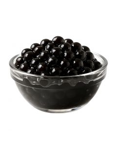 Cooked Black Tapioca