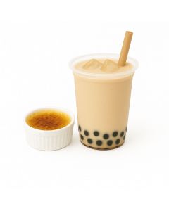 Creme Brulee Bubble Tea