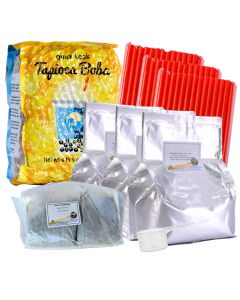 Black Aromatic Milk Tea Party Boba Kit