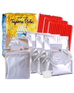 Green Jasmine Milk Tea Party Boba Kit