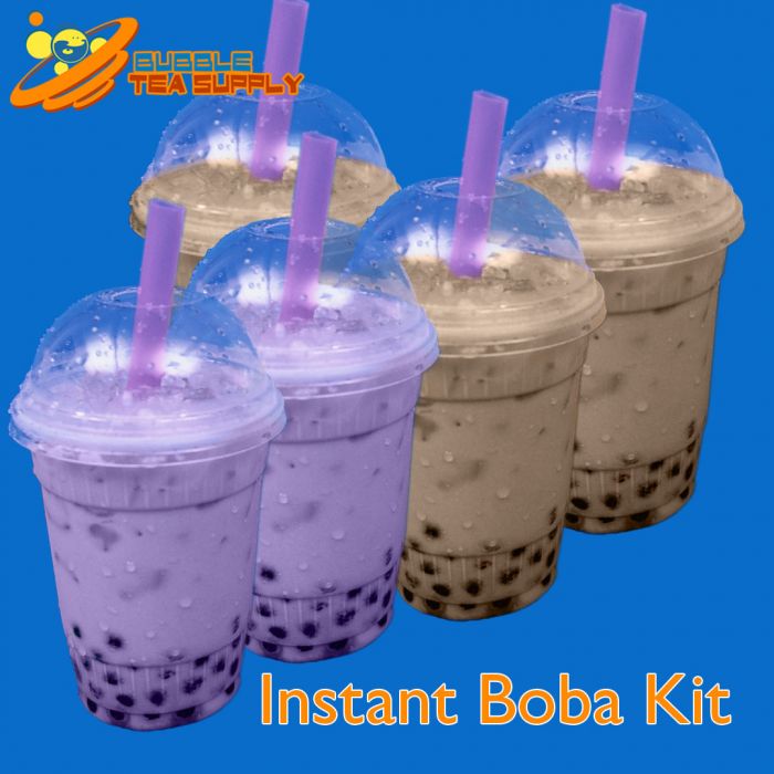 Bubble Tea Kit Gift Set Popping Boba Bubble Tea Powder 